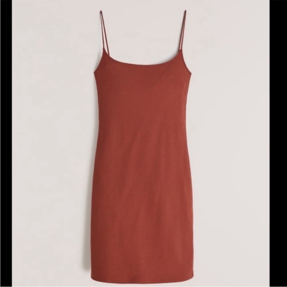 Abercrombie Seamless Ribbed Cami Mini Dress NWT